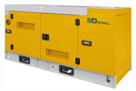 Дизельный генератор MitsuDiesel МД АД-40С-Т400-1РКМ29 (MDH 48 4LT) в шумозащитном кожухе — фото 2