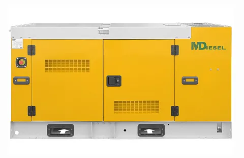 Дизельный генератор MitsuDiesel МД АД-40С-Т400-1РКМ29 (MDH 48 4LT) в шумозащитном кожухе