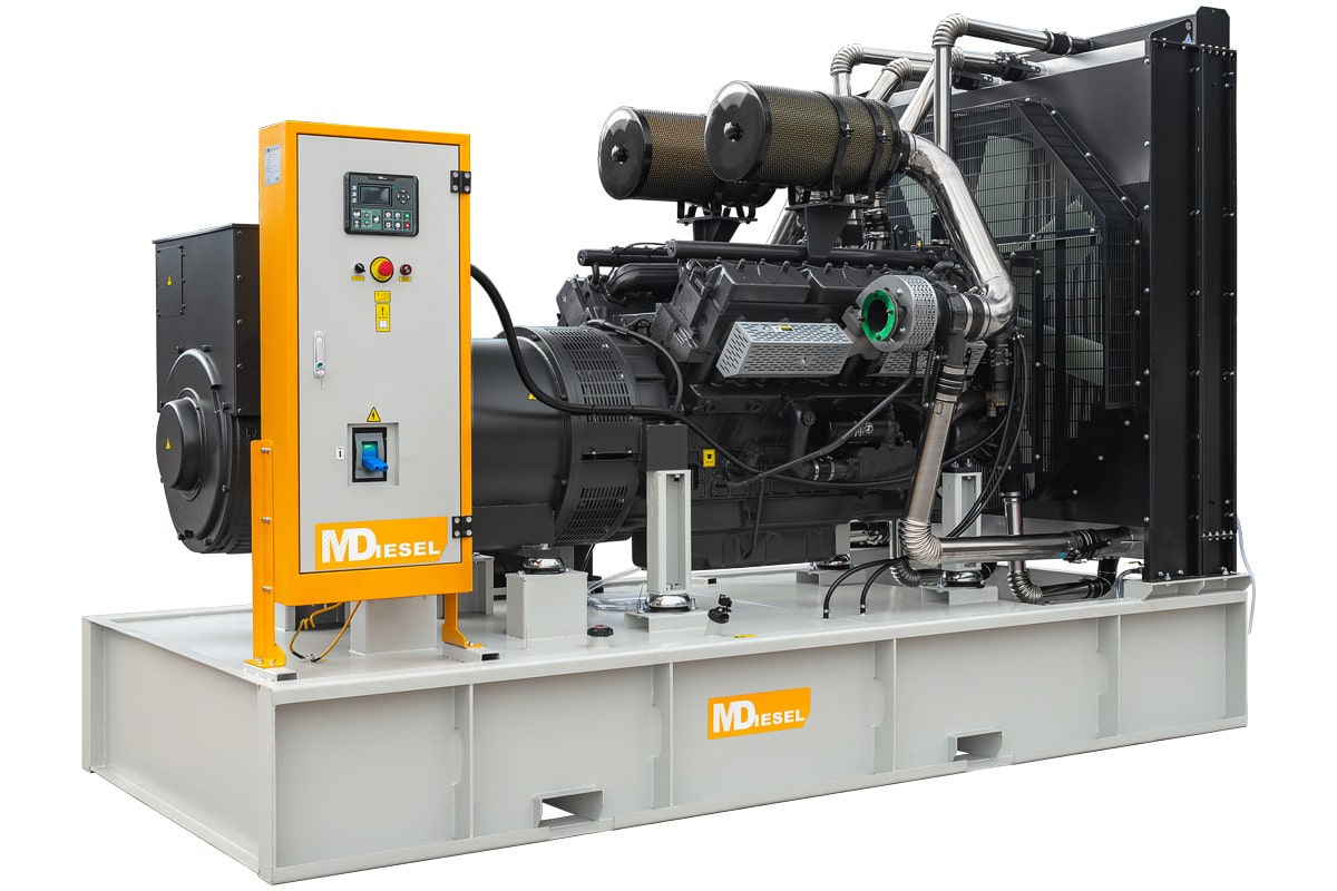 Дизельный генератор MitsuDiesel МД АД-600С-Т400-1РМ29 (MDW 840 12VTE)