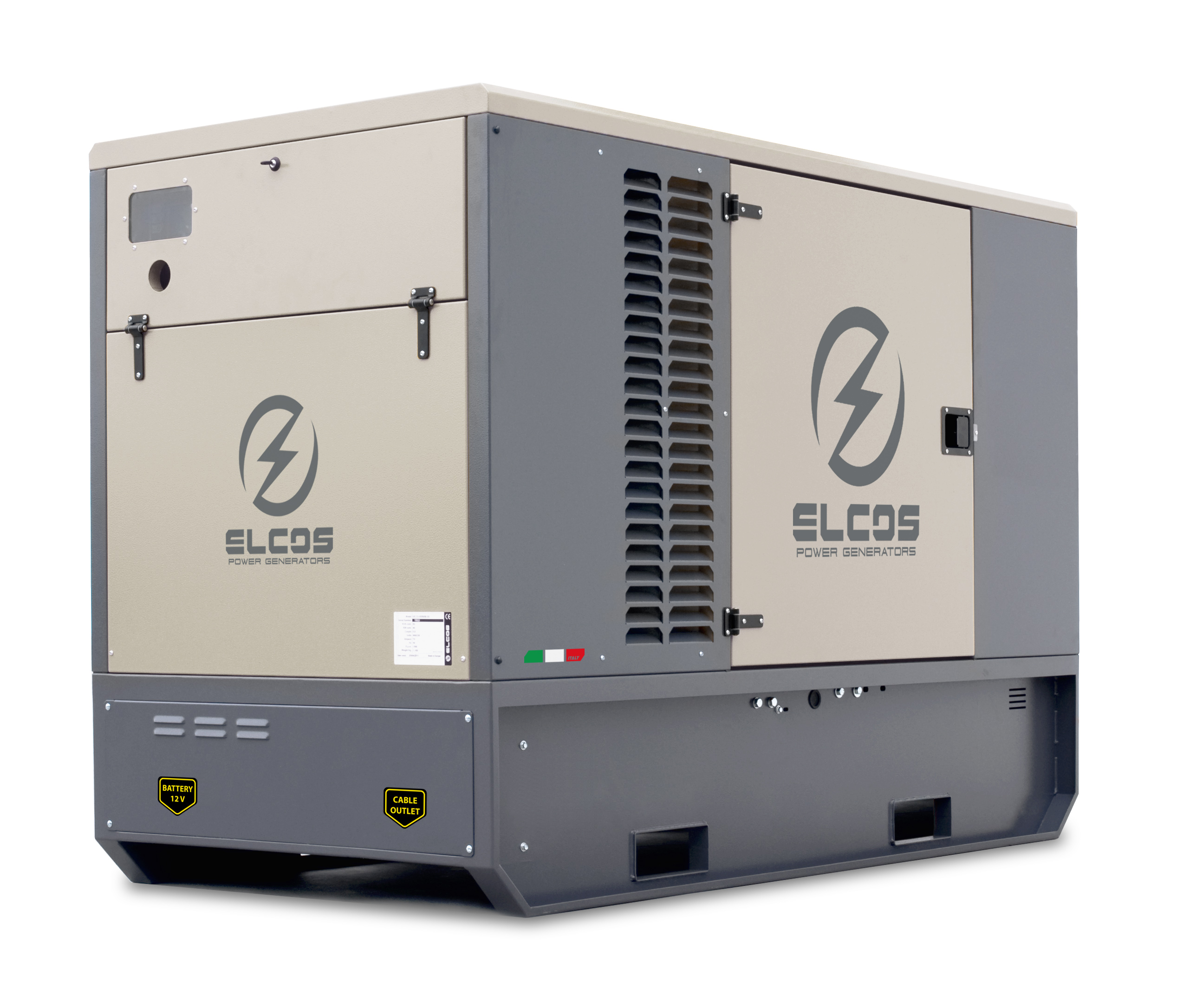 Дизельный генератор Elcos GE.AIS5.110/100.SS 400/230