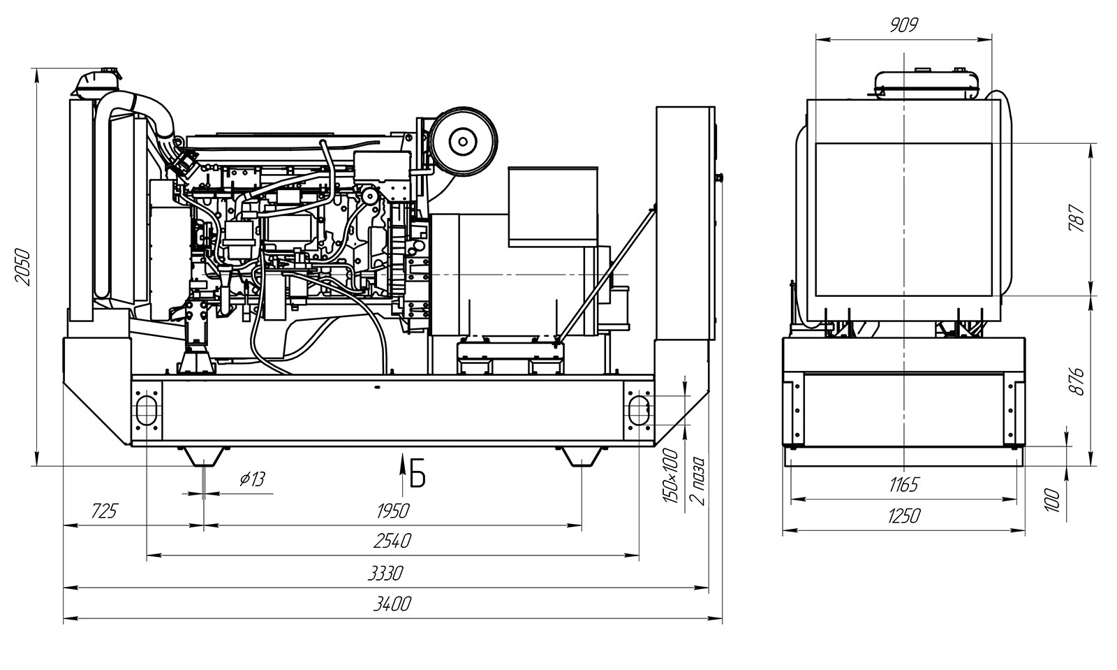 Дизельный генератор ПСМ ADV-220