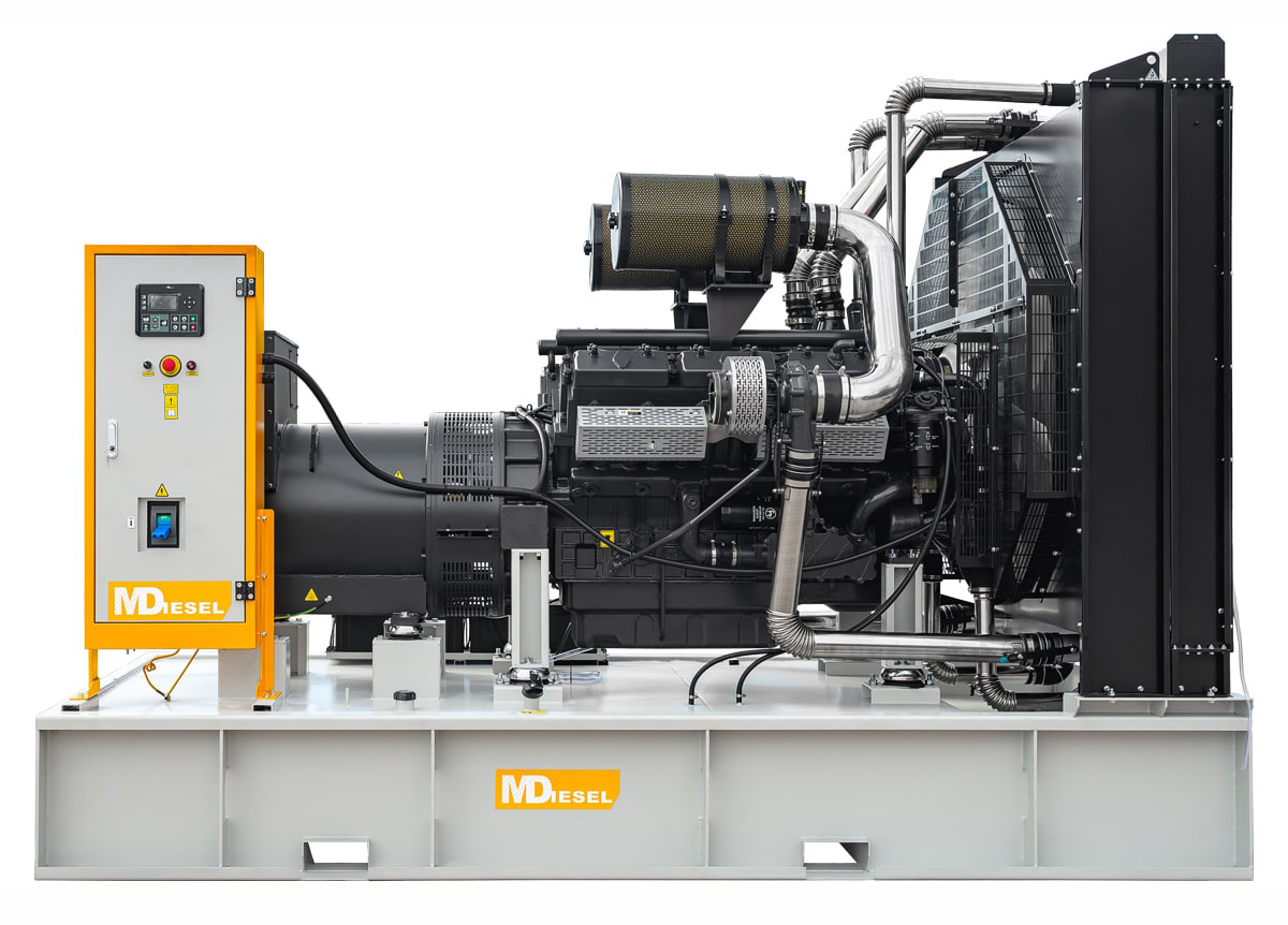 Дизельный генератор MitsuDiesel МД АД-400С-Т400-1РМ29 (MDA-N 460 12VTE)